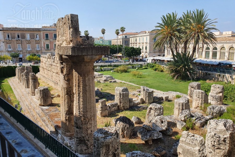 Ortigia piccolo trivani con affacci sul Tempio di Apollo